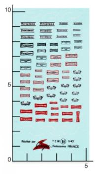 Virages Decal FIRESTONE - 1/43, VIR050