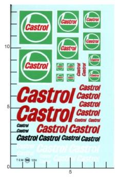 Virages Decal CASTROL NEU - 1/24, VIR166