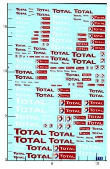 Virages Decal NEW TOTAL, VIR215