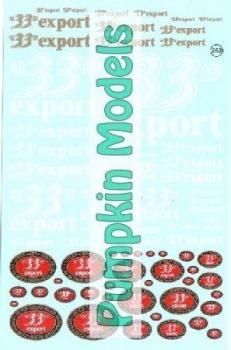 Virages Decal 33 Export, Virages 252