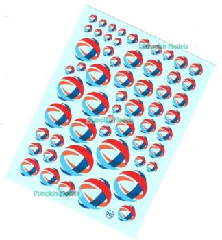 Virages Decal TOTAL Logo NEW, 1/43 bis 1/18, Virages 265