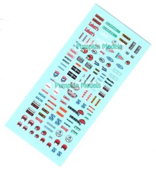 Virages Decal Diverse Rally 1960-1980 mittel, Virages 293