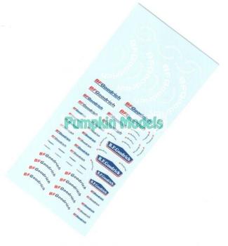 Virages Decal Goodrich 1/43 , 1/18, Virages 324