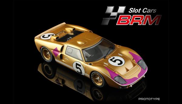 GT40 MKII #5 - HOLMAN & MOODY TEAM - 3rd 24H LE MANS 1966, BRM220