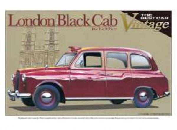 1985 Austin FX4 London Taxi, plastic modelkit, 1/24, Aoshima 154871