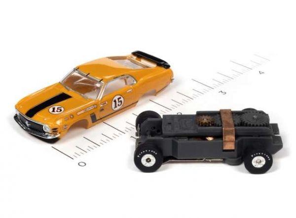 1970 Ford Mustang #15 Pamelli Jones *Trans Am Racers Thunderjet Release 30*, brown-orange, 1/64, AutoWorld AWSC357B