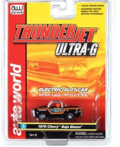 1970 Chevrolet Baja Blazer *Thunderjet Ultra G* Release 34, black, 1/64, Auto World SC367-5bk