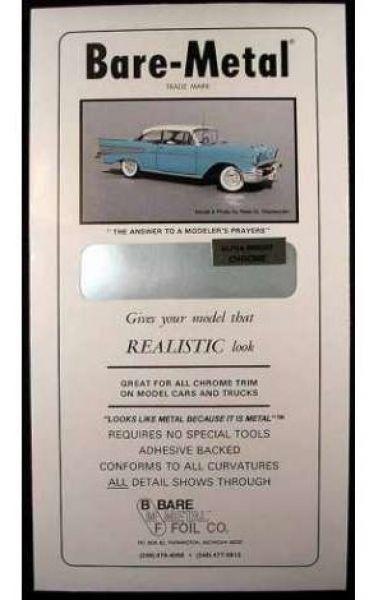 Bare metal Foil *Ultra bright chrome* BMF004