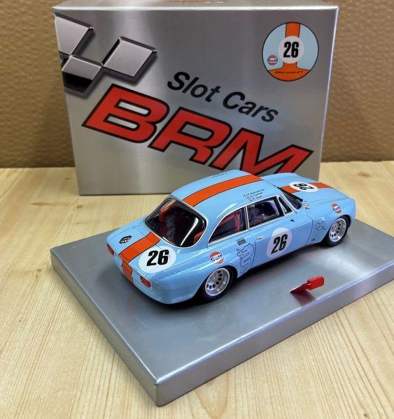 Alfa Giulia Sprint GTAM No. 26, GULF, ETTC 1974, 1/24, BRM183