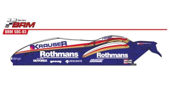 SIDECAR TTM/BEO-YAMAHA - FIM SIDECAR WORLD CHAMPIONSHIP 1978 - ROTHMANS #4 - Biland/Williams, 1/18,  BRMSDC03