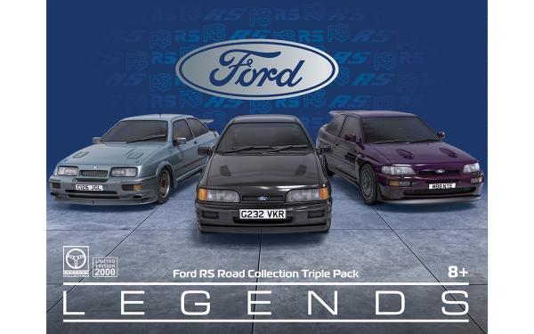Ford RS Road Collection Triple Pack, Scalextric C4666A