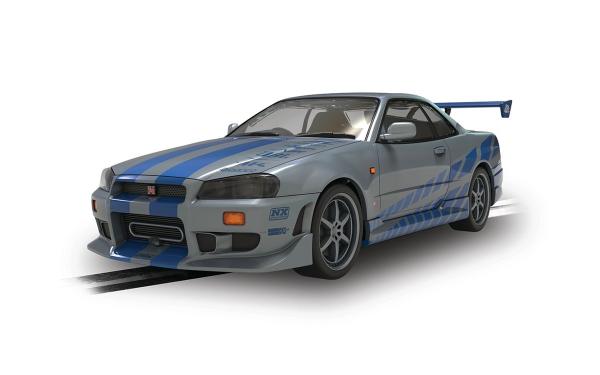 Nissan R34 Skyline - 2Fast 2Furious,  Scalextric C4674