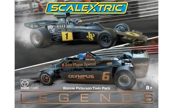 Ronnie Peterson Twin Pack Lotus 72 and 79,  Scalextric C4684A