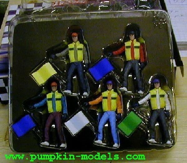 Streckenposten (5 Figuren)