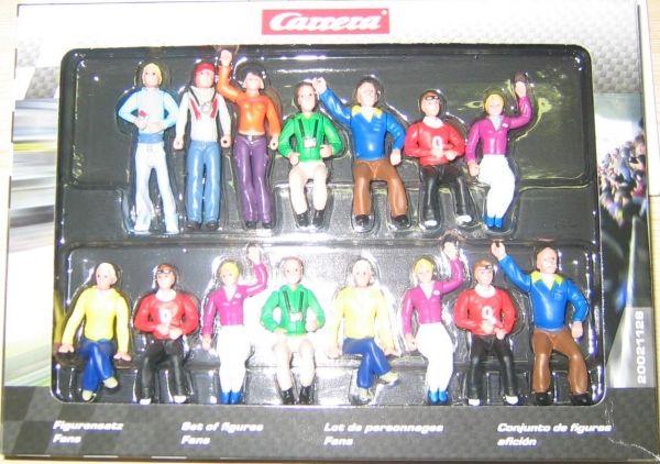 Figurensatz Fans, 15 Figuren, Carrera 20021128