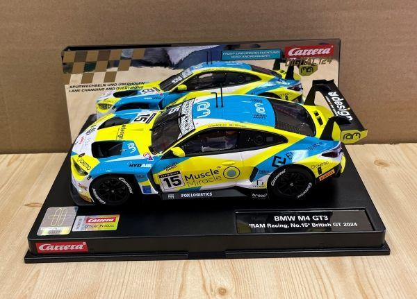 BMW M4 GT3 RAM Racing, No. 15 British GT 2024, Carrera 20023995 23995