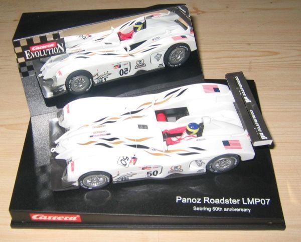 Panoz LMP 07 Roadster Sebring 50th anniversary, Evolution analog, Carrera 20025431, 25431
