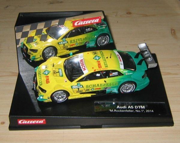 Audi A5 DTM M.Rockenfeller, No.1, 2014, Carrera Evolution analog 27473