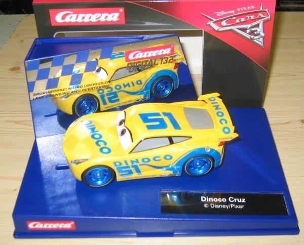 Disney / Pixar Cars 3 Dinoco Cruz,  Digital132, Carrera 20030807, 30807