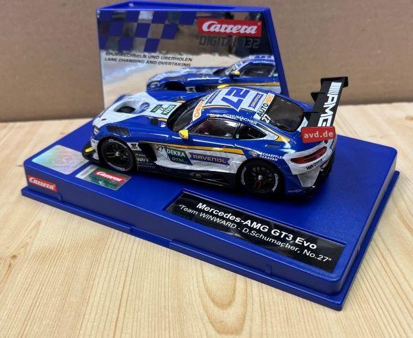 Mercedes-AMG GT3 Evo Mercedes-AMG Team Winward D.Schumacher Nr. 27 DTM 2022, Digital132, Carrera 20031067