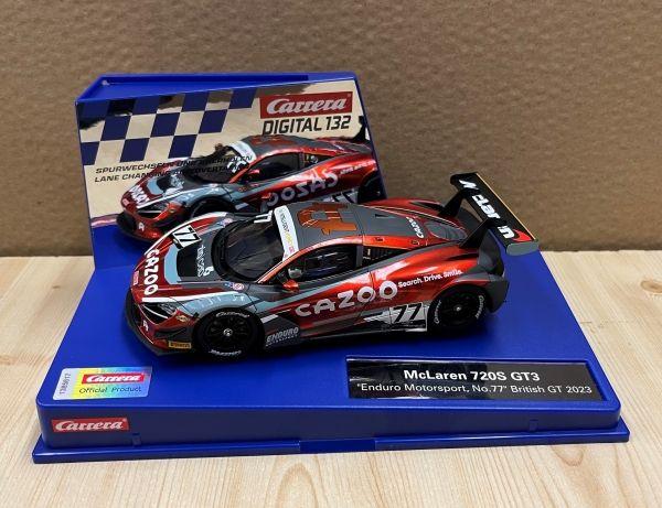 McLaren 720S GT3 Enduro Motorsport Nr.77 British GT 2023, Digital132, Carrera 20032021