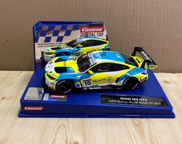 BMW M4 GT3 Nr.15 British GT 2024, Carrera 20032078 32078