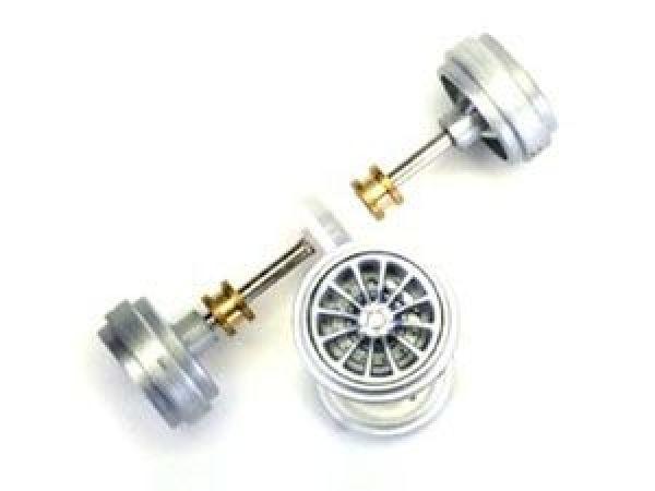 Carrera 89198 Vorder- und Hinterachse fuer Aston Martin Vanquish (ab Baujahr 2003), z.B. f.Modelle 25467, 25700, 25701