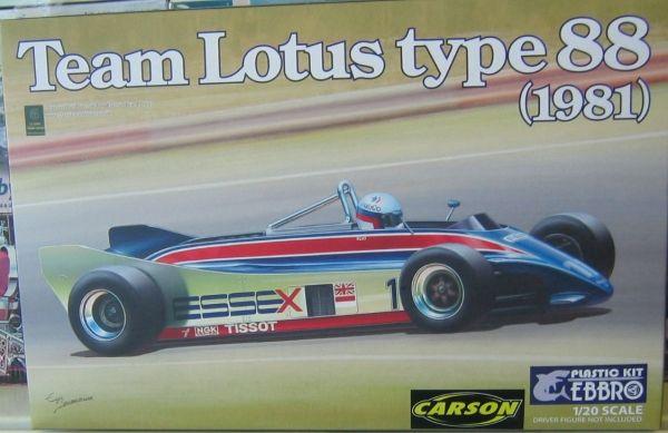 1:20 Lotus 88 Essex 1981 (Type 88), Ebbro EMSF-11