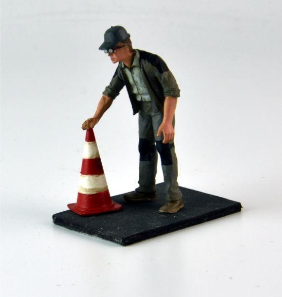 Figur - Streckenposten Set 1 High Detail Resin Collectors Edition m.3 Figuren u.Zubehuer, 1/32, LeMans Miniatures FLMCO132002M