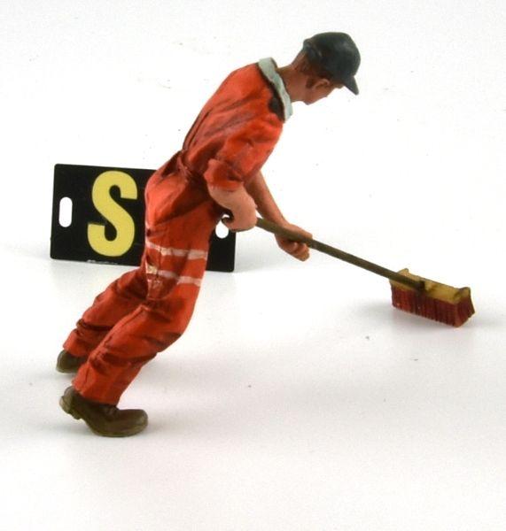 Figur - Streckenposten Set 1 High Detail Resin Collectors Edition m.3 Figuren u.Zubehuer, 1/32, LeMans Miniatures FLMCO132002M