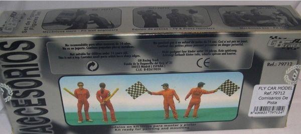 Racing Officials, 2 Figures unpaited, FLY 79712