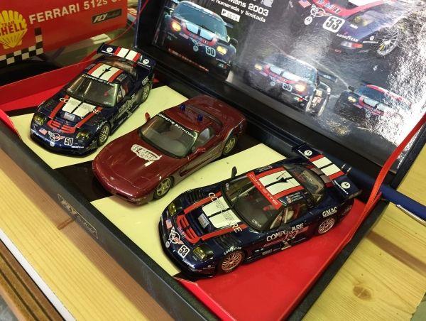 Team Set Chevrolet Corvette C5R Le Mans 2003, 1/32, Fly96021