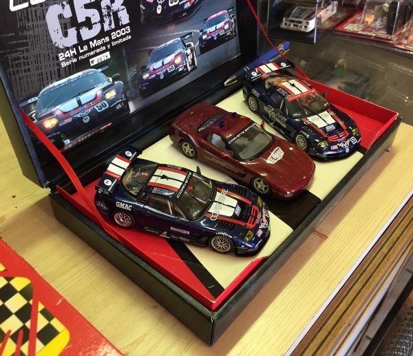 Team Set Chevrolet Corvette C5R Le Mans 2003, 1/32, Fly96021