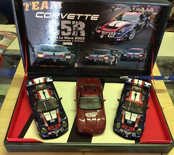 Team Set Chevrolet Corvette C5R Le Mans 2003, 1/32, Fly96021