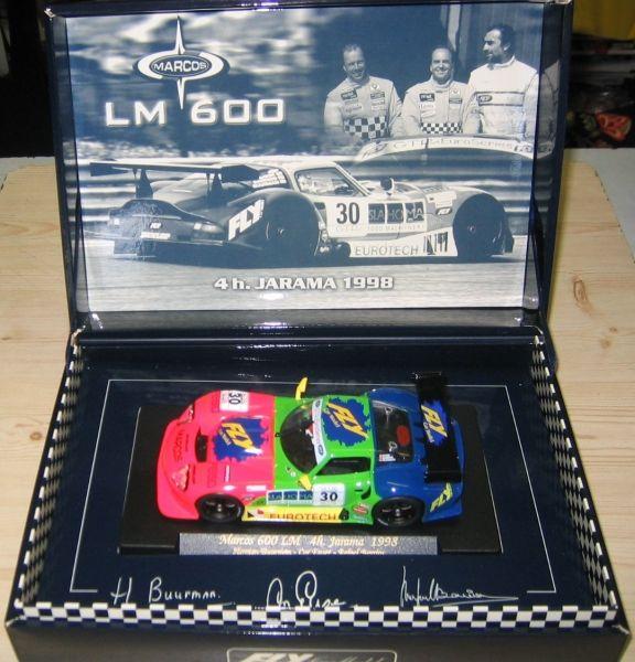Marcos LM 600 4 Hours Jarama 98, 1/32, Fly A27