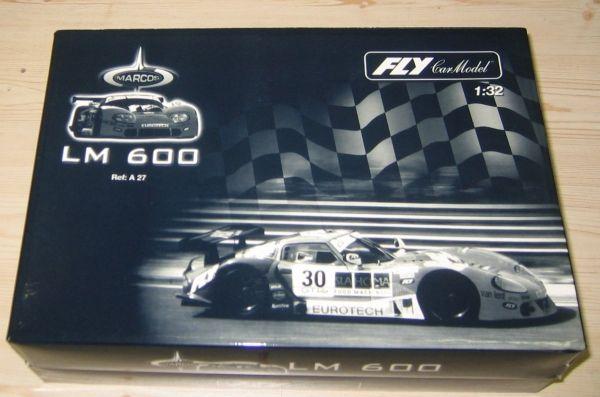 Marcos LM 600 4 Hours Jarama 98, 1/32, Fly A27