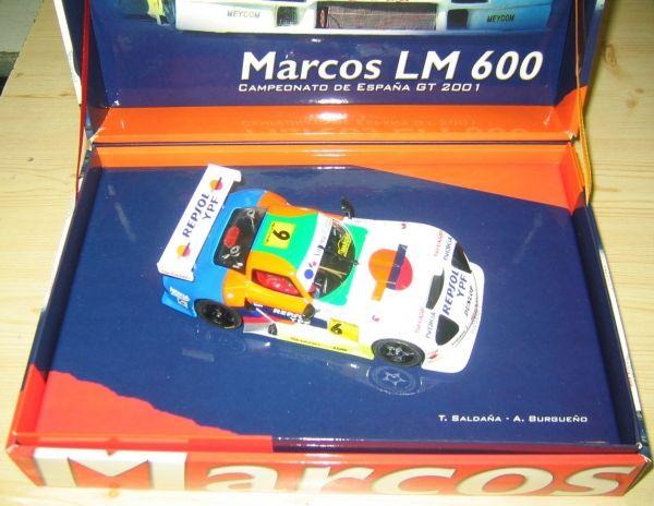 MARCOS LM 600 - PAGINAS AMARILLAS - GT 2001, 1/32, Fly A28