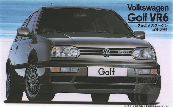 1991 Volkswagen Golf III VR6, 1/24, Fujimi 120935