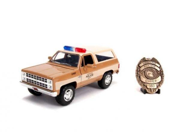 1980 Hopper's Chevrolet K5 Blazer Hawkins Police, 1/24, Jada31111