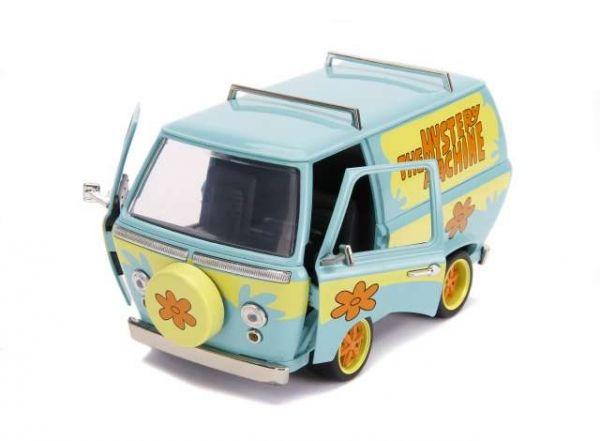 Scooby Doo Mystery Machine with Shaggy & Scooby Figure, 1/24 Diecast, Jada31720Jada31720
