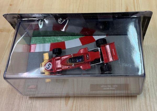 1970 Lotus 72C #5 Jochen Rindt, red/gold, 1/43, Magazine Models MAGF1