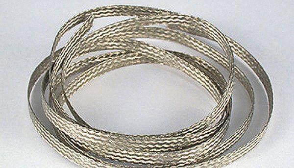 Stromabnehmer Kupfer verzinnt 100cm, MB-Slot 19079/12