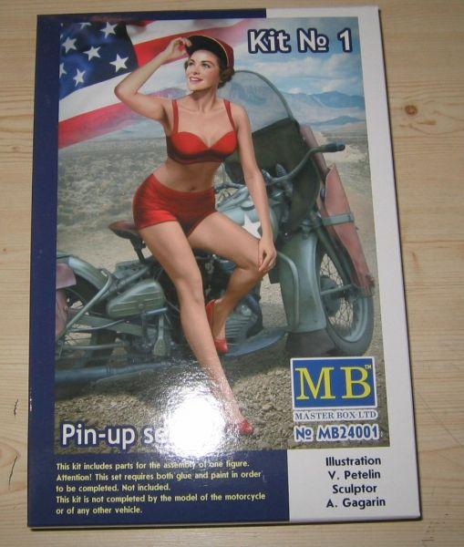 Pin-up series, Kit No. 1  Marylin, 1/24, Master Box 24001