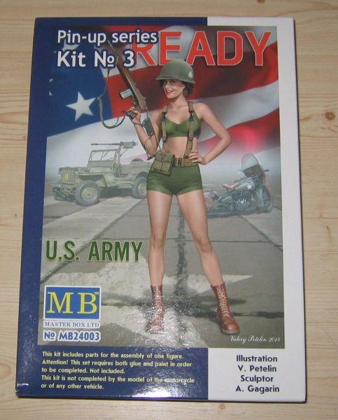 Pin-up series, Kit No. 3  Alice, 1/24, Master Box 24003