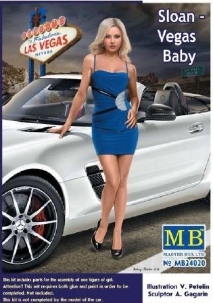 Dangerous Curves Series, Sloan - Vegas Baby, 1/24 Kit, MasterBox 24020