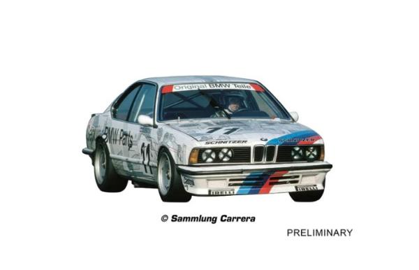BMW 635 CSI Schnitzer, Genuine BMW Parts, No.11 24H Spa 1986, Carrera 32109 20032109