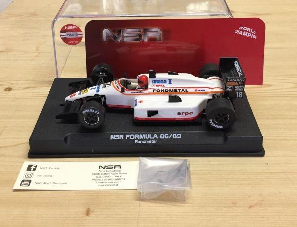 Formula 86/89 - Fondmetal n.18 , 1/32, NSR0248