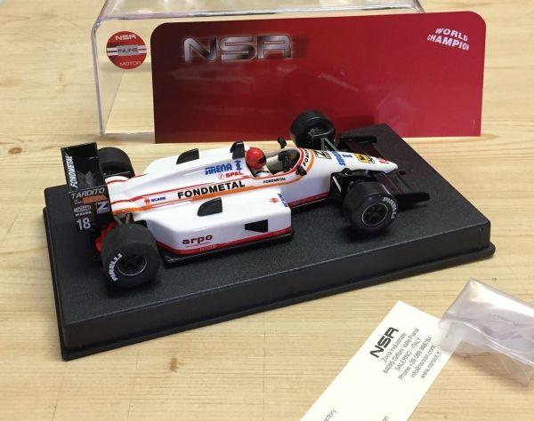 Formula 86/89 - Fondmetal n.18 , 1/32, NSR0248