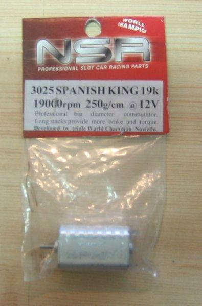 King - Spanish King Motor 19K, 19000rpm, 250g/cm - 12V, NSR 3025