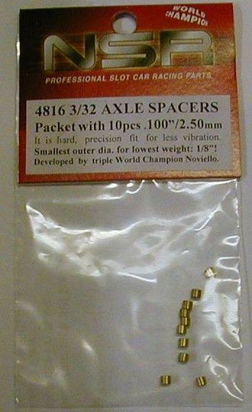 3/32 Axle Spacers 2,5mm, NSR4816